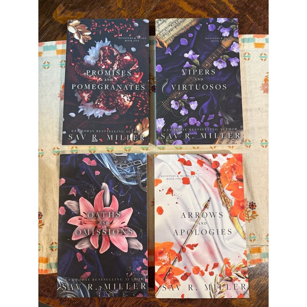 Monsters and Musicians Series Books 1-4 by Sav R Miller